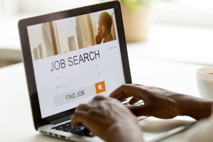 Stemp searching for job online