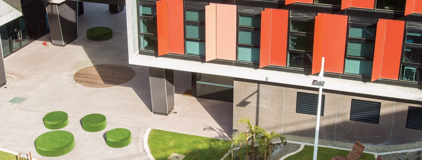 Campus accommodation building