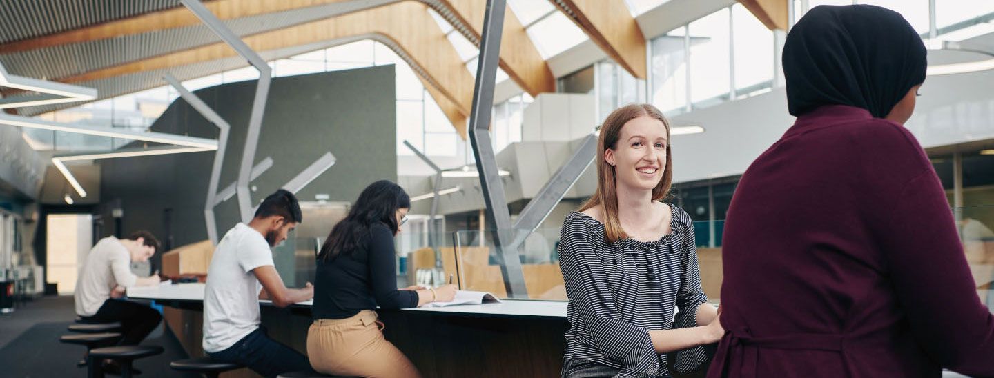 College group studying