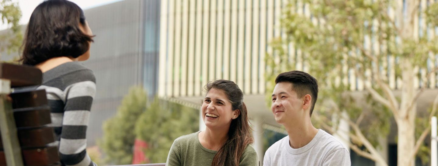 College group talking